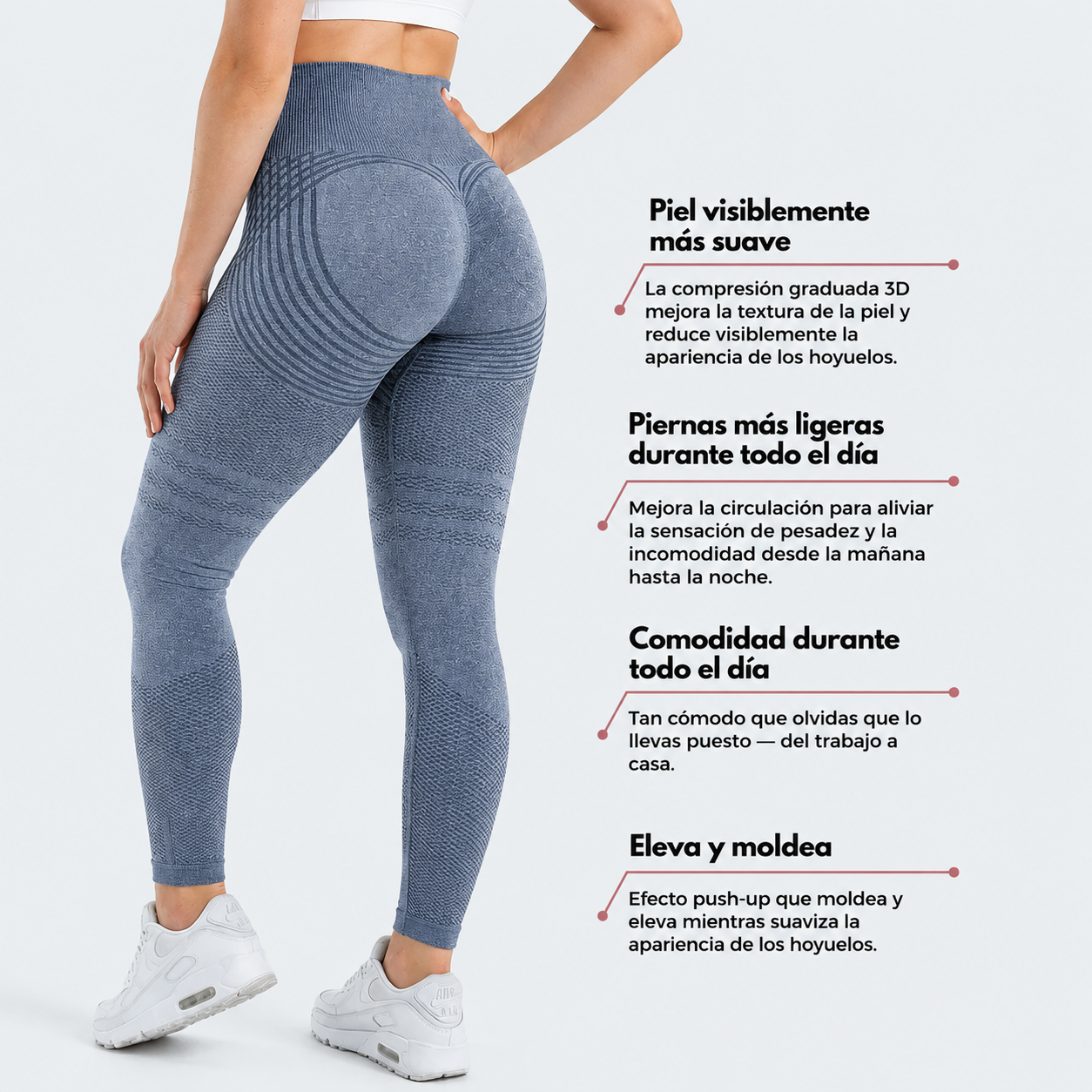 Leggins Push UP EIVANA™ - AZÚL