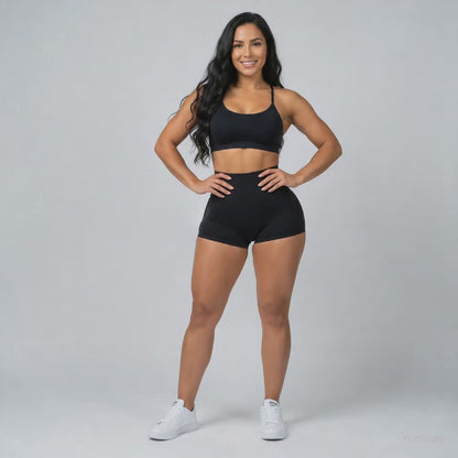 Leggings Push Up Corto EIVANA™ - ROSA